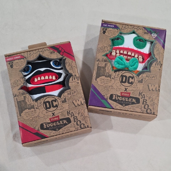 Fuggler | Toys | Zuru Fuggler Dc Plush Toys | Poshmark